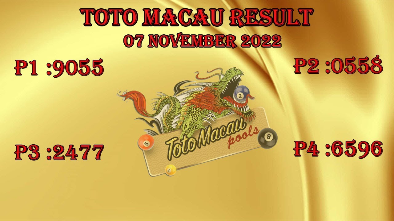 PREDIKSI TOTO MACAU HARI INI | PREDIKSI TOTO MACAU 7 NOVEMBER 2022